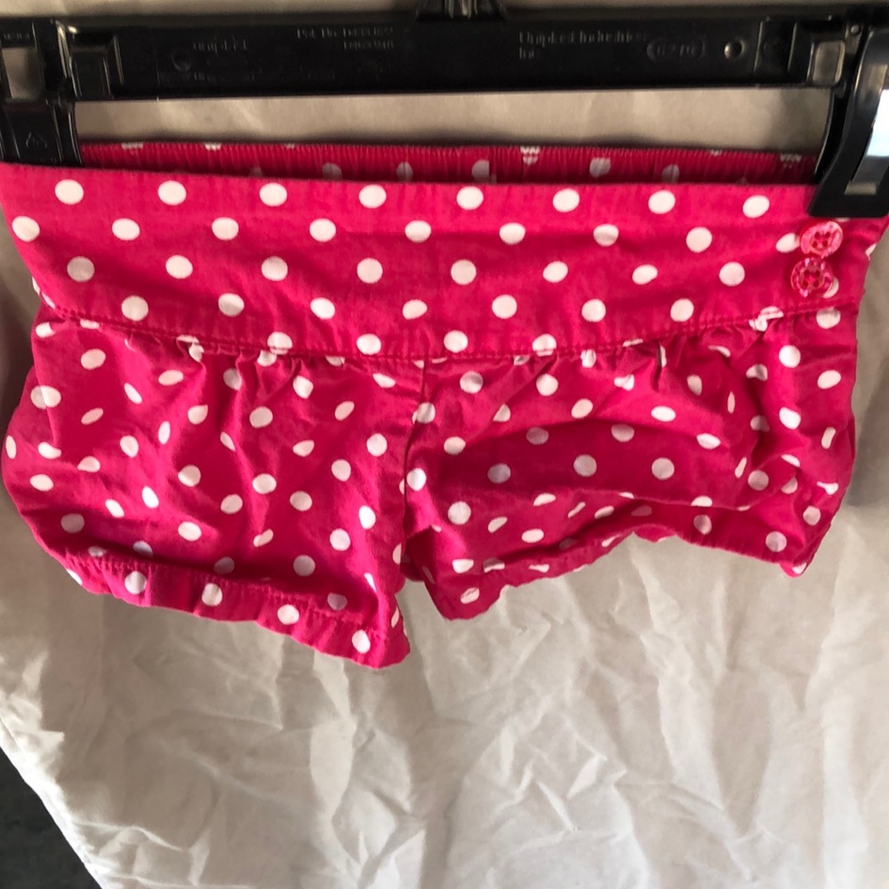 Gymboree 2T pink and white dots